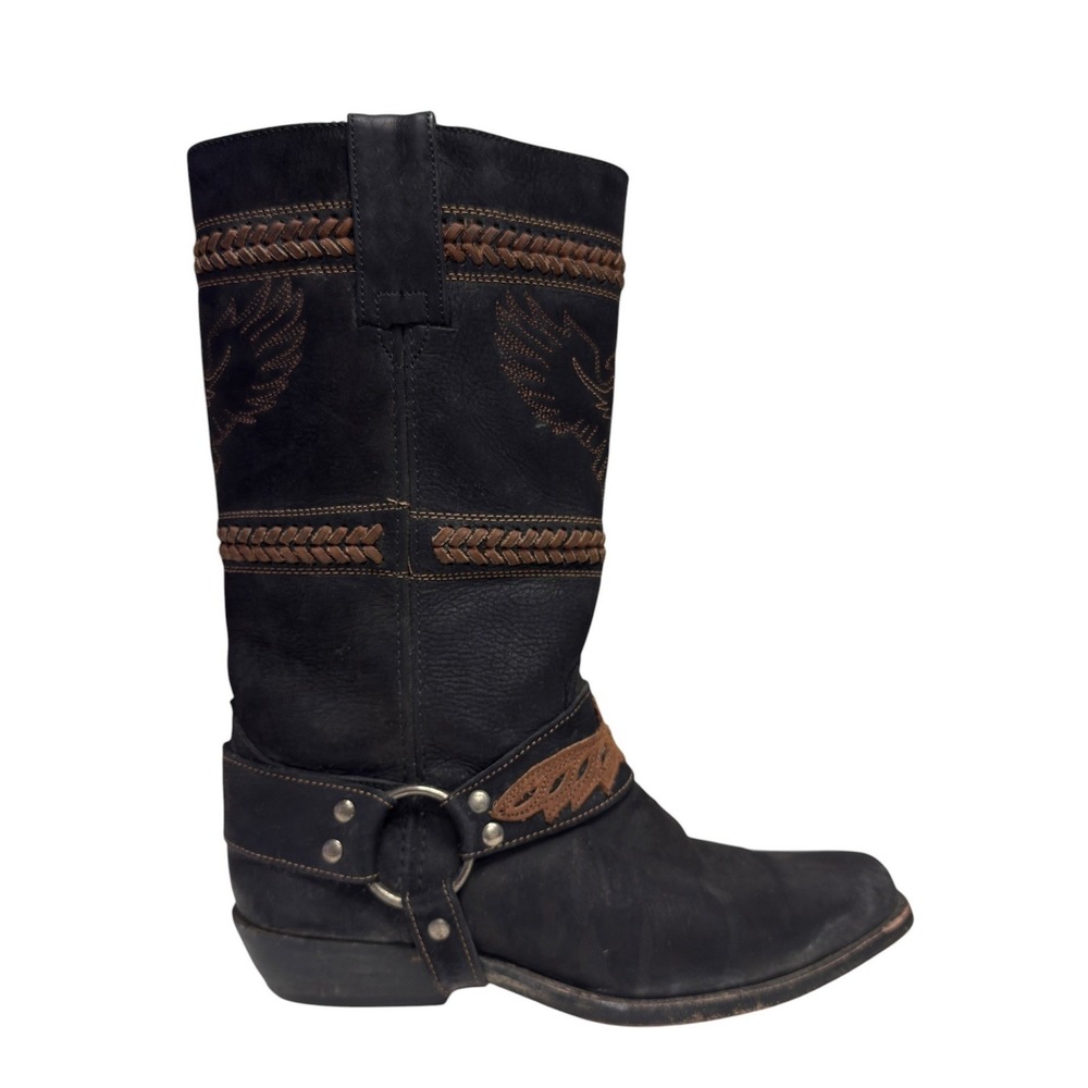 Vintage 1970's Dingo Thunderbird Women's Western Cowboy Boots Size 6.5 Stirrup